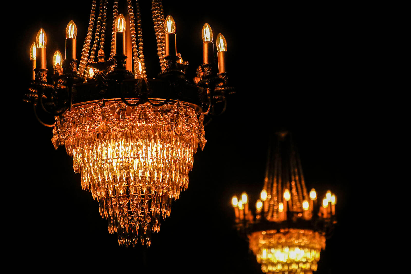 Chandeliers with a history